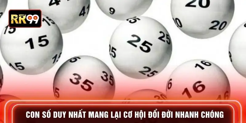 Con số duy nhất mang lại cơ hội đổi đời nhanh chóng